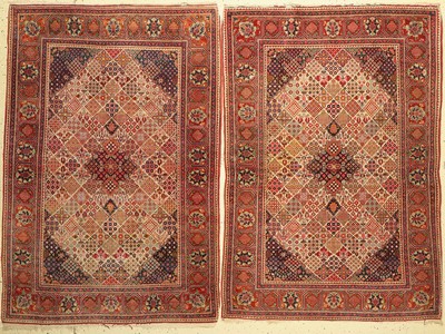 Ein Paar Keschan , Persien, Wolle auf Baumwolle, ca. 155 x 110 cm, EHZ: 3-4
