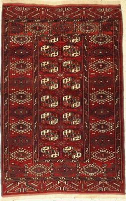 Buchara alt, Rußland, um 1950, Wolle auf Wolle, ca. 152 x 103 cm, EHZ: 2-3