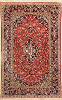 Keschan, Persien, ca. 50 Jahre, Wolle auf Baumwolle, ca. 215 x 135 cm, EHZ: 2-3