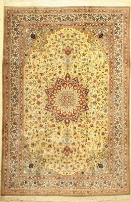 Täbriz fein(40 Raj), Persien, ca. 50 Jahre,Korkwolle, ca. 290 x 202 cm, EHZ: 2