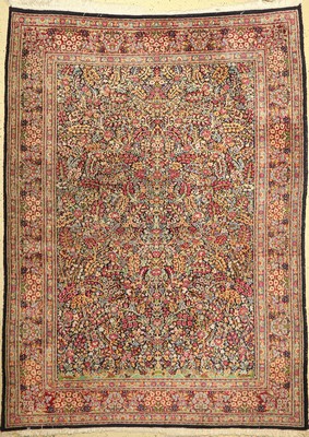 Kerman Lawar fein, Persien, ca. 50 Jahre, Korkwolle, ca. 295 x 216 cm, EHZ: 2