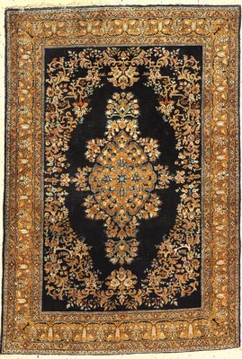 Ghom Seide, Persien, um 1960, reine Naturseide, ca. 154 x 105 cm, EHZ: 2-3