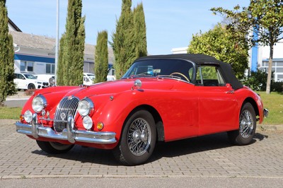 Jaguar XK 150 DHC, Fahrgestellnummer: S838536, EZ 07/1960, Laufleistung ca. 34.501 miles abgelesen, 140 kW/ 190 PS, Schaltgetriebe, Farbkombination ...