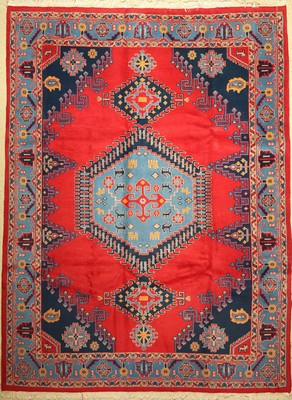 Wiss, Indien, ca. 40 Jahre, Wolle auf Baumwolle, ca. 362 x 270 cm, EHZ: 2