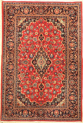Sarogh fein, Persien, ca. 50 Jahre, Korkwolle, ca. 207 x 143 cm, EHZ: 2