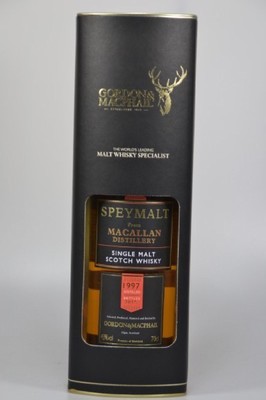 1 Flasche Gordon & Macphail Speymalt from Macallan Distillery, Single Malt Scotch Whisky, distilled 1997, bottled 2015, 43%Vol., 70cl,orig. verkorkt ...