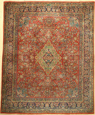 Sarogh alt, Persien, um 1950, Wolle auf Baumwolle, ca. 295 x 235 cm, EHZ: 4