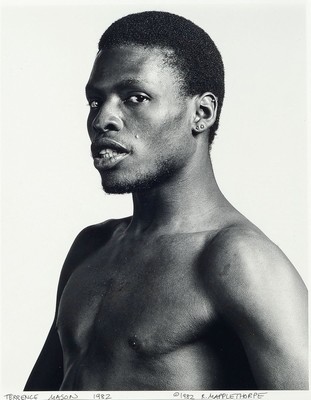 Robert Mapplethorpe, 1946-1989, Terrence Mason, 1982, Vintage Silbergelatine-print, in schwarzer Tinte handsigniert, datiert und betitelt, ca. ...