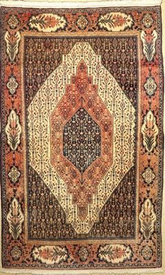 Senneh alt, Persien, um 1960, Wolle auf Baumwolle, ca. 283 x 177 cm, EHZ: 2