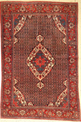 Bidjar fein alt, Persien, um 1940, Korkwolle, ca. 220 x 147 cm, EHZ: 2