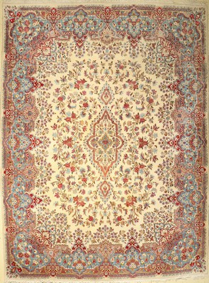 Kerman alt, Persien, ca. 60 Jahre, Wolle auf Baumwolle, ca. 370 x 273 cm, EHZ: 2-3