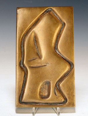 György Kovats, geb. 1912, Bronzeskulptur, monogramm. Kovats, ca. 23,x 13,5 cm