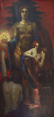 Adolf Frey-Moock, 1881 Jona, Kanton St. Gallen-1954 Steinebrunn, Kanton Thurgau, schweizer Künstler, der auch in München lebte, Studium an der ...