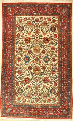 Ghom Kork, Persien, um 1960, Korkwolle, ca.218 x 135 cm, EHZ: 2