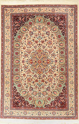 Ghiasabad fein, Persien, ca. 60 Jahre, Korkwolle, ca. 160 x 107 cm, EHZ: 2