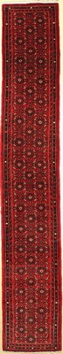 Hosseinabad, Persien, ca. 50 Jahre, Wolle auf Baumwolle, ca. 400 x 70 cm, EHZ: 2