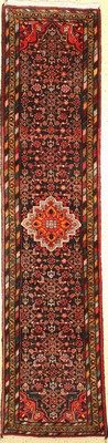 Hosseinabad, Persien, ca. 50 Jahre, Wolle auf Baumwolle, ca. 318 x 79 cm, EHZ: 2