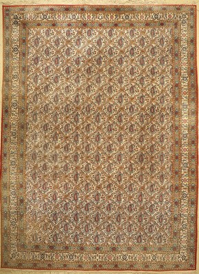 Ghom alt, Persien, um 1940, Wolle auf Baumwolle, ca. 368 x 273 cm, EHZ: 4-5