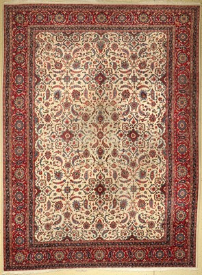 Sarogh Ghiasabad fein, Persien, um 1950, Wolle auf Baumwolle, ca. 395 x 295 cm, EHZ: 4