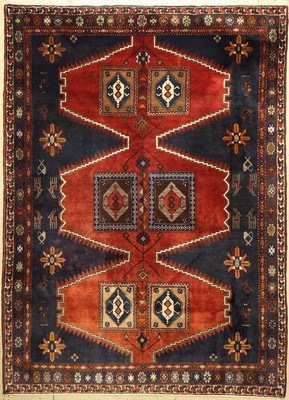Klardascht, Persien, ca. 50 Jahre, Wolle auf Baumwolle, ca. 300 x 215 cm, EHZ: 2, (kleine Florfehlstelle)