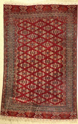 Yomud alt, Turkmenistan, um 1940, Wolle aufWolle, ca. 265 x 163 cm, EHZ: 3