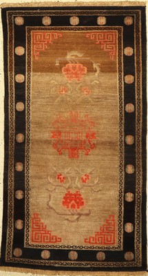 Nepal, um 1940, Wolle auf Baumwolle, ca. 160 x 88 cm, EHZ: 2