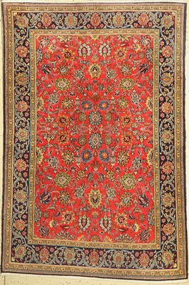 Ghom kork, Persien, ca. 50 Jahre, Korkwollemit Seide, ca. 203 x 137 cm, EHZ: 2-3