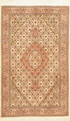 Täbriz fein, Persien, ca. 40 Jahre, Korkwolle mit Seide, ca. 123 x 77 cm, EHZ: 2