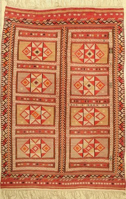 Cicim alt, Türkei, um 1940, Wolle auf Wolle, ca. 217 x 150 cm, EHZ: 2-3