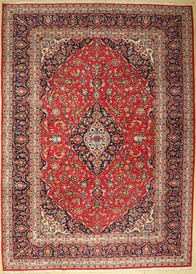 Keschan, Persien, ca. 50 Jahre, Wolle auf Baumwolle, ca. 412 x 295 cm, EHZ: 2