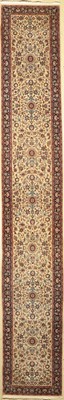 Esfahan fein, China, ca. 50 Jahre, Korkwolle, ca. 476 x 78 cm, EHZ: 2