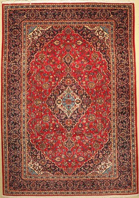 Keschan, Persien, ca. 50 Jahre, Wolle auf Baumwolle, ca. 365 x 253 cm, EHZ: 2