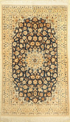 Nain fein(9 La), Persien, ca. 60 Jahre, Korkwolle mit Seide, ca. 193 x 118 cm, EHZ: 2