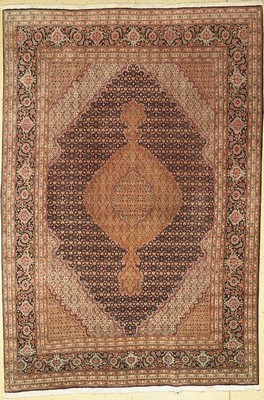 Täbriz fein(40 Raj), Persien, ca. 50 Jahre,Korkwolle mit Seide, ca. 300 x 206 cm, EHZ: 2 (gereinigt)