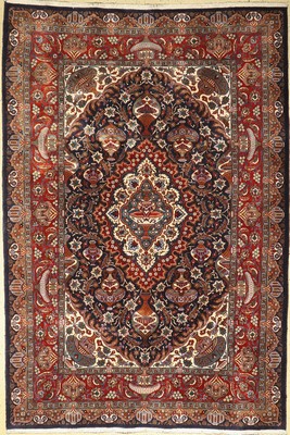 Vasen Kaschmar, Persien, ca. 50 Jahre, Wolle auf Baumwolle, ca. 292 x 200 cm, EHZ: 2