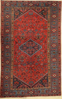 Hamadan alt, Persien, um 1940, Wolle auf Baumwolle, ca. 200 x 128 cm, EHZ: 2