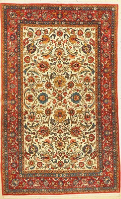 Ghom Kork, Persien, ca. 50 Jahre, Korkwolle, ca. 214 x 134 cm, EHZ: 2