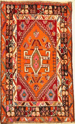 Luri Gabbeh, Persien, um 1950, Wolle auf Wolle, ca. 208 x 123 cm, EHZ: 3
