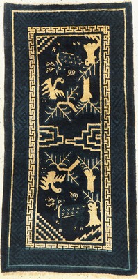 Pao Tow antik, China, um 1920, Wolle auf Baumwolle, ca. 127 x 65 cm, EHZ: 2