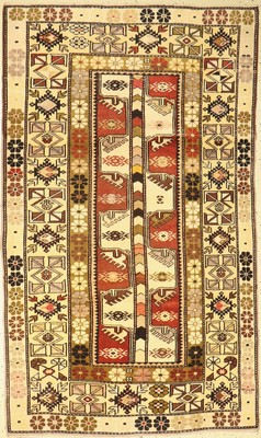 Melas alt, Türkei, um 1960, Wolle auf Wolle, ca. 205 x 124 cm, EHZ: 2-3