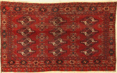 Kisilayak Tschowal antik, Turkmenistan, 19.Jhd, Wolle auf Wolle, ca. 137 x 83 cm, EHZ: 5
