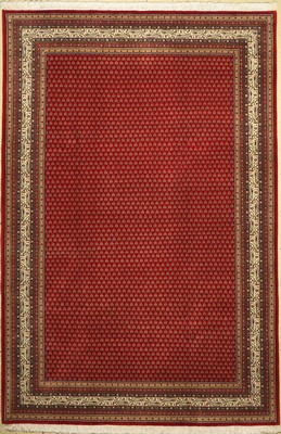 Sarogh Mir, Indien, ca. 40 Jahre, Wolle aufBaumwolle, ca. 304 x 204 cm, EHZ: 2