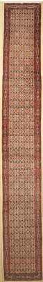 Mud fein, Persien, ca. 40 Jahre, Korkwolle,ca. 525 x 76 cm, EHZ: 2