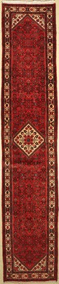 Hosseinabad, Persien, ca. 50 Jahre, Wolle auf Baumwolle, ca. 400 x 79 cm, EHZ: 2