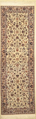 Esfahan fein, China, ca. 40 Jahre, Korkwolle, ca. 255 x 82 cm, EHZ: 2