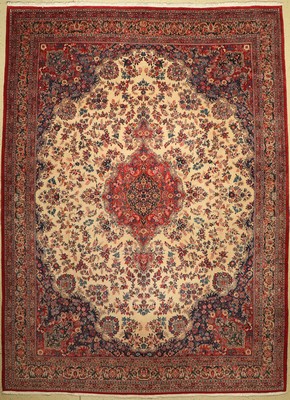Birdjand fein, Persien, ca. 60 Jahre, Wolleauf Baumwolle, ca. 405 x 290 cm, EHZ: 2