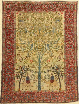Täbriz antik, Persien, um 1910, Korkwolle, ca. 185 x 140 cm, EHZ: 4