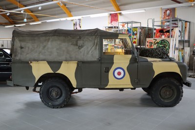 Land Rover Serie III 109, Fahrgestellnummer: SALLBCAH1AA198079, EZ 07/1983, Fahrzeughalter unbekannt, Laufleistung ca. 65.816 miles abgelesen, ...
