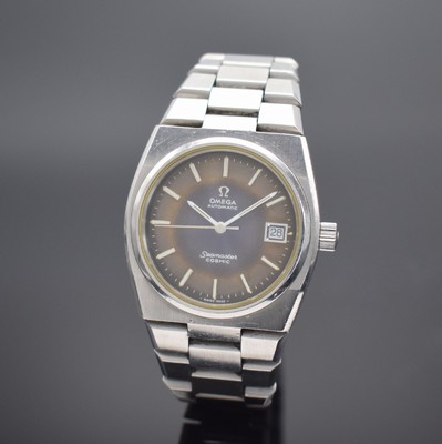 OMEGA Seamaster Cosmic Herrenarmbanduhr in Stahl, Schweiz um 1971, Automatik, Ref. 366 0838, verschr. Boden m. Seamaster-Logo, orig. Gliederband, ...