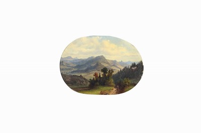 Ernst Gustav Doerell, 1832 Freiberg - 1877 Aussig, Lehre zum Zimmer- u.Dekorationsmaler, begonnenes Studium an der Akademie Prag , hier: ...